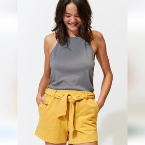 NWOT•Threads 4 Thought Tie waist pull on shorts (L)